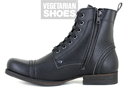 Vintage Boot Low Zip (Black) 