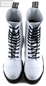 Airseal 10 Eye Boot Steel Toe (White) 