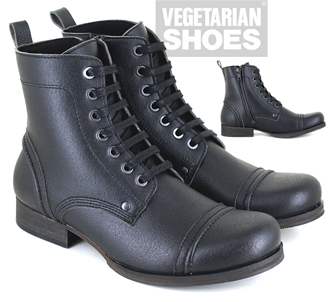 Vintage Boot Low Zip (Black) 