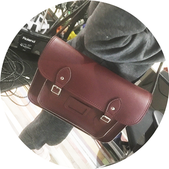 Satchel (Cherry Red) 