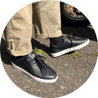 Fanatic Sneaker (Black & White) 