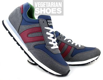 Vegan Runner (Grey/Navy) 