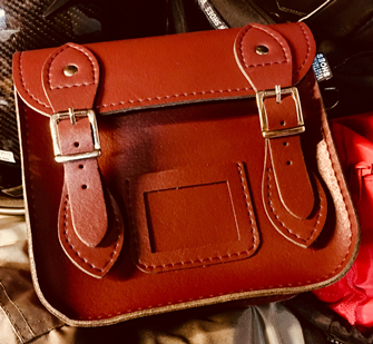 Mini Satchel (Cherry Red)