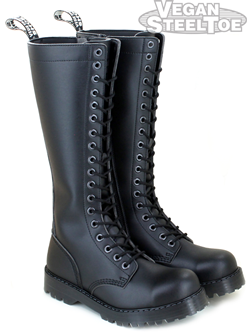 VST 18 Eyelet Zip Boot (Black) 