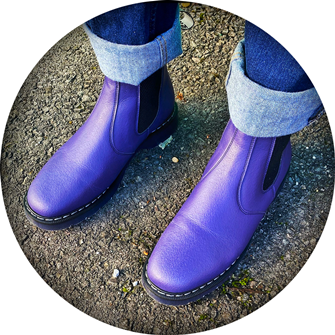 Airseal Chelsea Boot (Purple) 