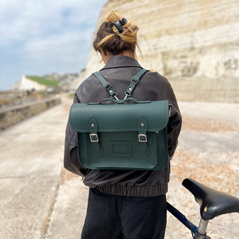 Cycle Satchel (Dark Green) 