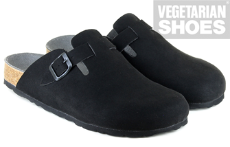 Moab Slipper Fake Suede (Black) 