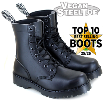 VST 8 Eyelet Boot (Black) 
