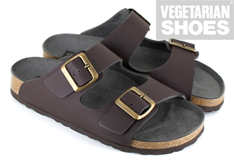 Two Strap Sandal<br>(Brown) 