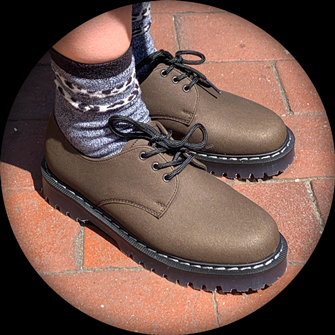 Airseal 3 Eye Country Shoe (Vintage Brown) 