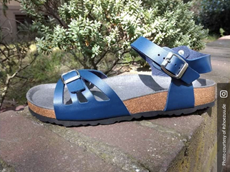 Paros Sandal (Navy Blue) 