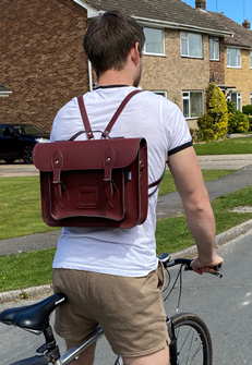 Cycle Satchel (Cherry) 