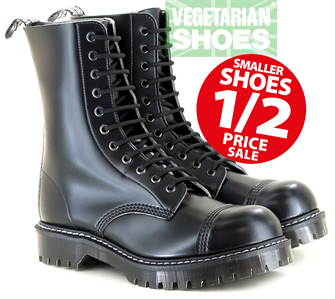 Airseal 11 Eye Boot Steel Toe Smooth (Black) 