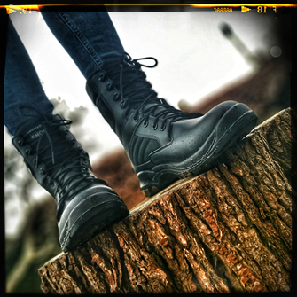 Global High Leg Boot (Black) 