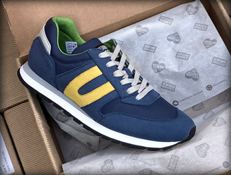 Vegan Runner (Navy/Yellow) 