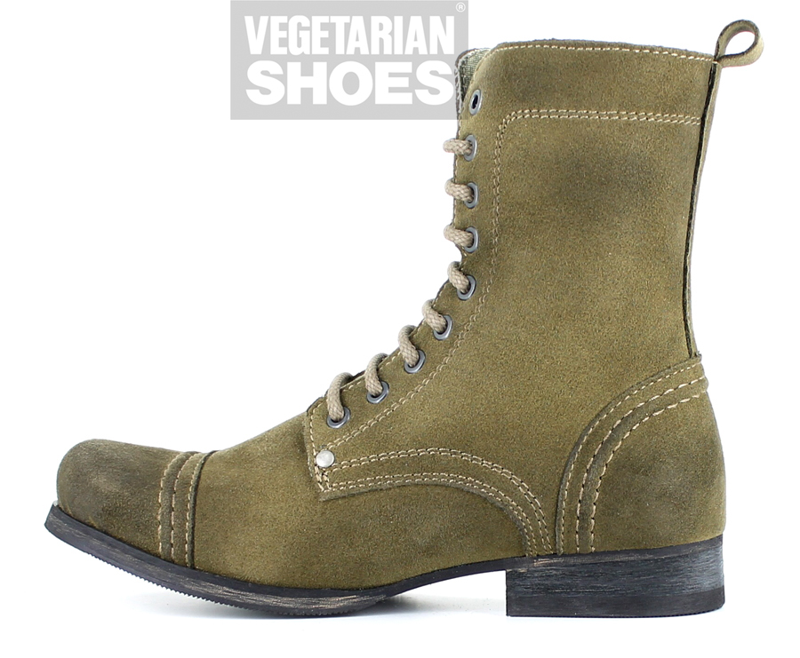 Vintage Boot Olive Green Mens Boots