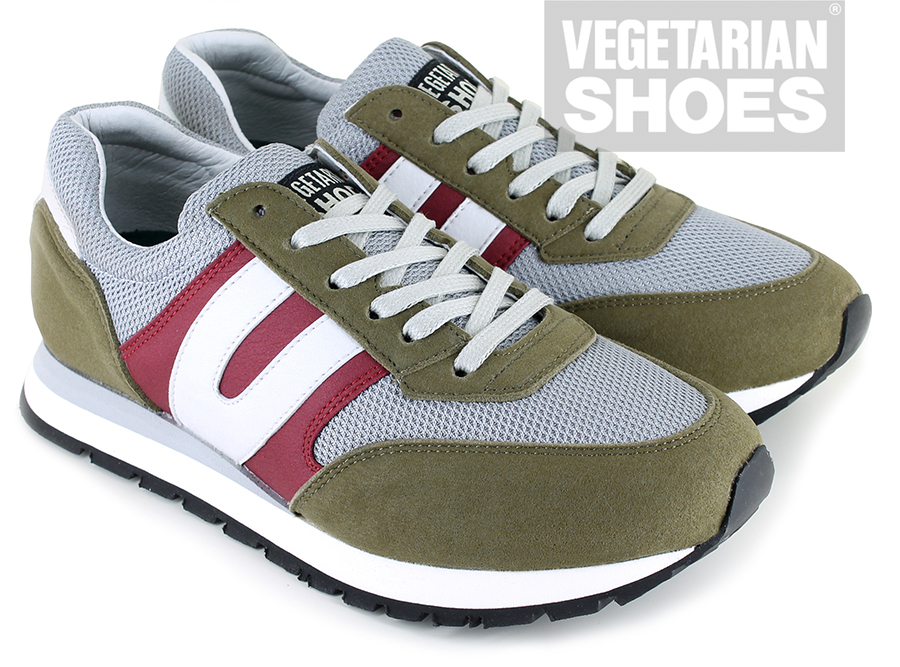 Vegan Olive/Grey/Burg Mens Casuals