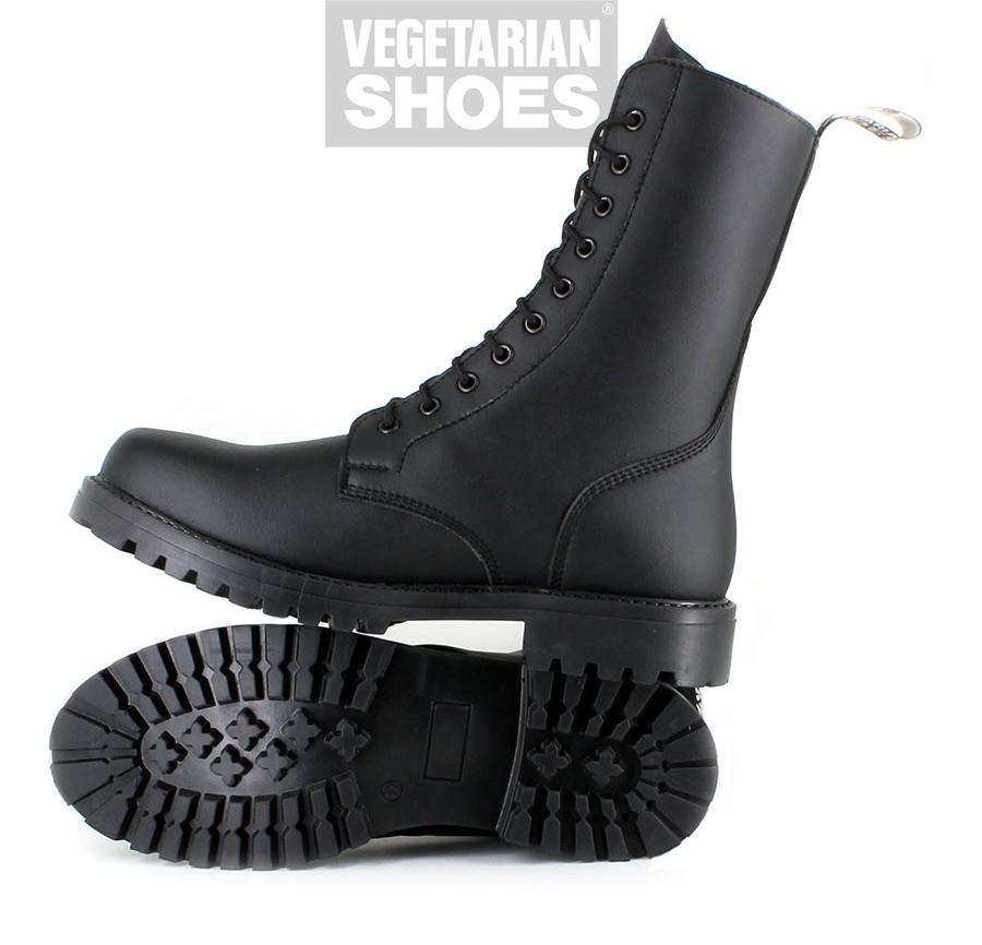 vegan combat boot