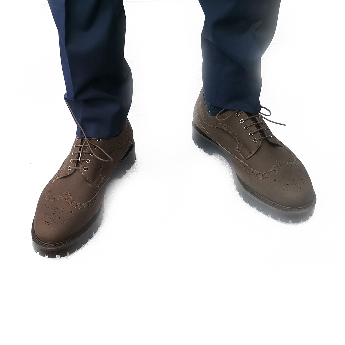Airseal Wingtip Shoe Brown - All Products