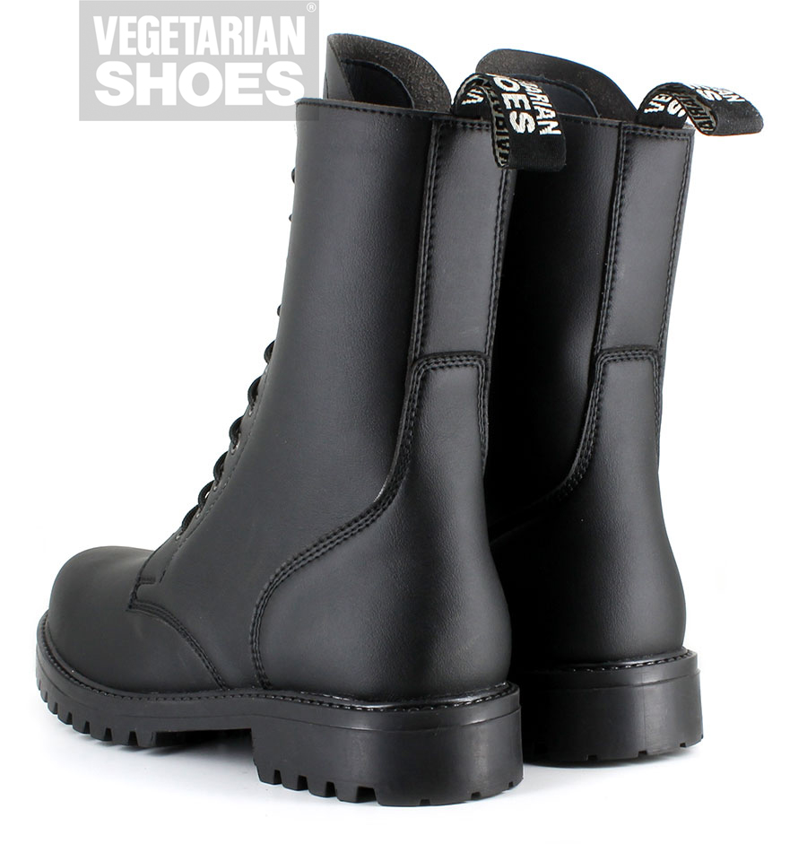 vegan combat boot