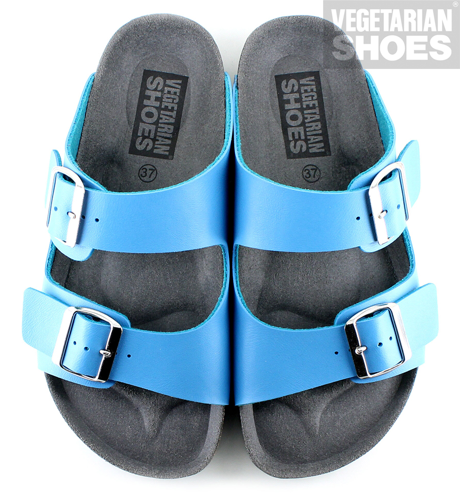 wide two strap sandals