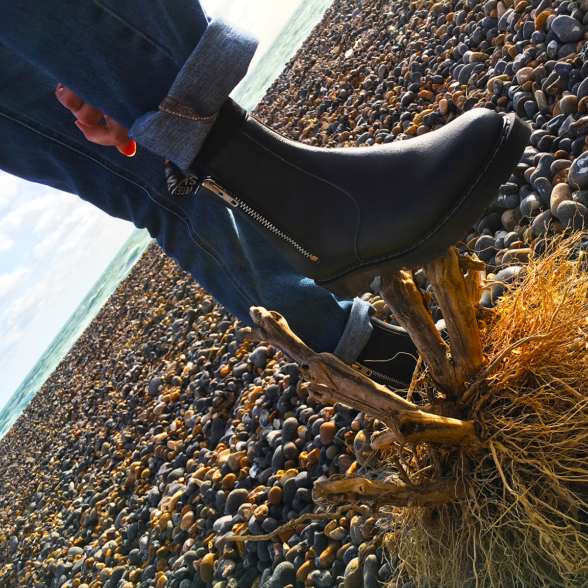 airseal chelsea boot black