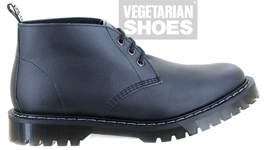 Vegan Lace-up-Boot | VEGETARIAN SHOES Airseal Boulder Boot Smooth Lite |  avesu VEGAN SHOES