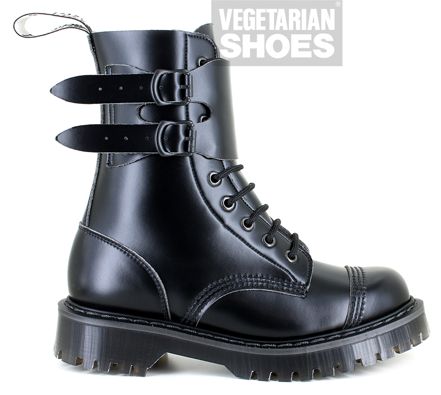 Vegan sales buckle boots