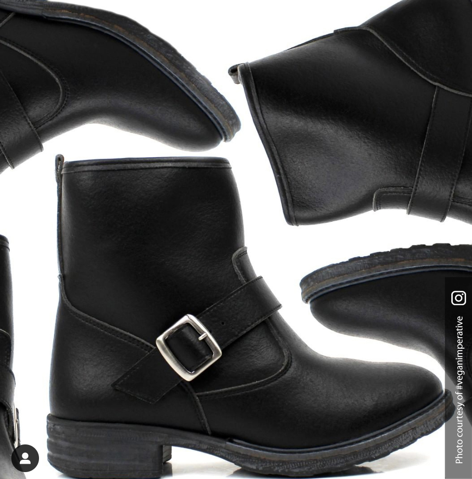 vegan biker boots uk