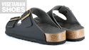 Two Strap Sandal (Black) 