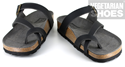 Toe Strap Sandal (Black) 