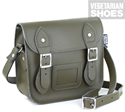 Shoulder Bag / Mini Satchel (Olive) 