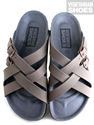 Cross Strap Sandal (Stone) 