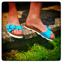 Dana Sandal (Blue) 