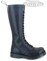 VST 18 Eyelet Zip Boot (Black) 