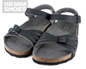 Paros Sandal (Black) 