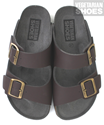 Two Strap Sandal (Brown) 