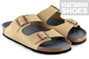 Two Strap Sandal Fake Suede (Sand) 