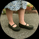 Amy Sandal (Mottled Green) 