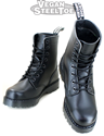 VST 8 Eyelet Boot (Black) 