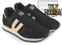 Vegan Runner Hemp/Cork (Black) 