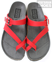 Toe Strap Sandal (Red) 