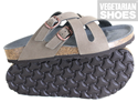 Cross Strap Sandal (Stone) 