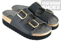 Wedge Sandal (Black) 