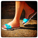 Dana Sandal (Blue) 