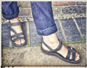 Regina Sandal (Brown) 