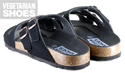 Cross Strap Sandal (Black) 