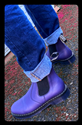 Airseal Chelsea Boot (Purple) 