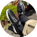 Fanatic Sneaker (Black & White) 