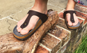 Toe Post Sandal (Brown) 